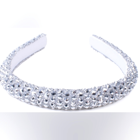 " C " Shaped Headband with Bling Rhinestone - Picture 1 of 3